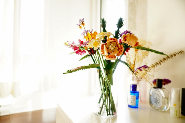 Sådan laver du en LEGO-blomsterbuket